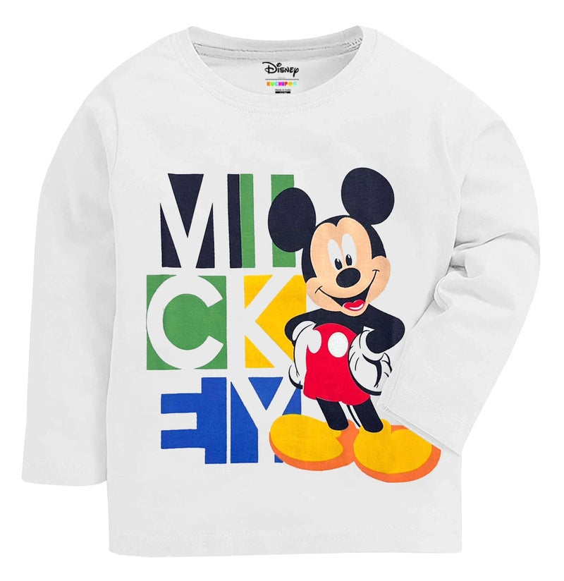 Kuchipoo Boys Regular Fit Cotton T-Shirts (© Disney-TSHRT-365, 13-14 Years, Multi-Colored) - Image 5