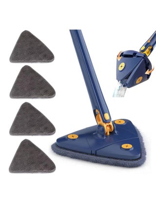 360° Rotatable Adjustable Cleaning Mop – 52.1'' Telescopic Triangular Mop with Automatic Water Squeezing Function - pzsku/ZC780F1942FC1D89A1B68Z/45/_/1739572126/ebcb183f-5fdc-4a01-a4b0-23b0acfa5005