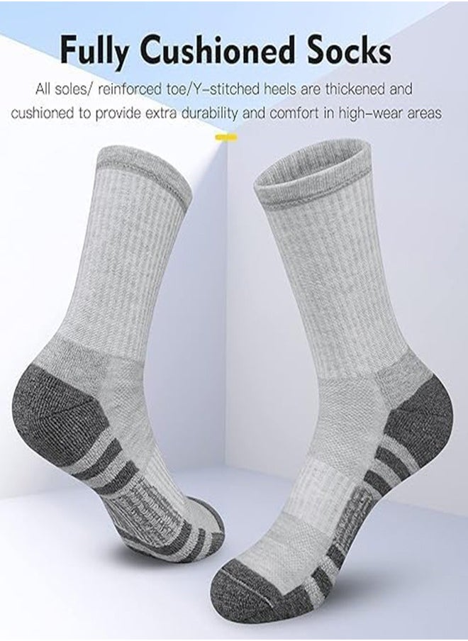 Generic - Athletic Running Socks Breathable Crew Socks Ankle Socks for Men and Women Athletic Socks for Running, Cycling, Golf, Work (5 Pairs) - Image 1