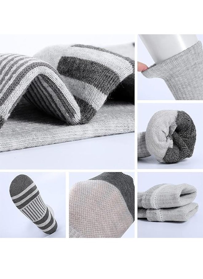Generic - Athletic Running Socks Breathable Crew Socks Ankle Socks for Men and Women Athletic Socks for Running, Cycling, Golf, Work (5 Pairs) - Image 1