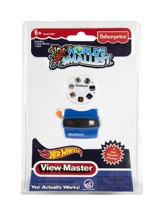World's Smallest Hot Wheels ViewMaster, Blue - Image 1