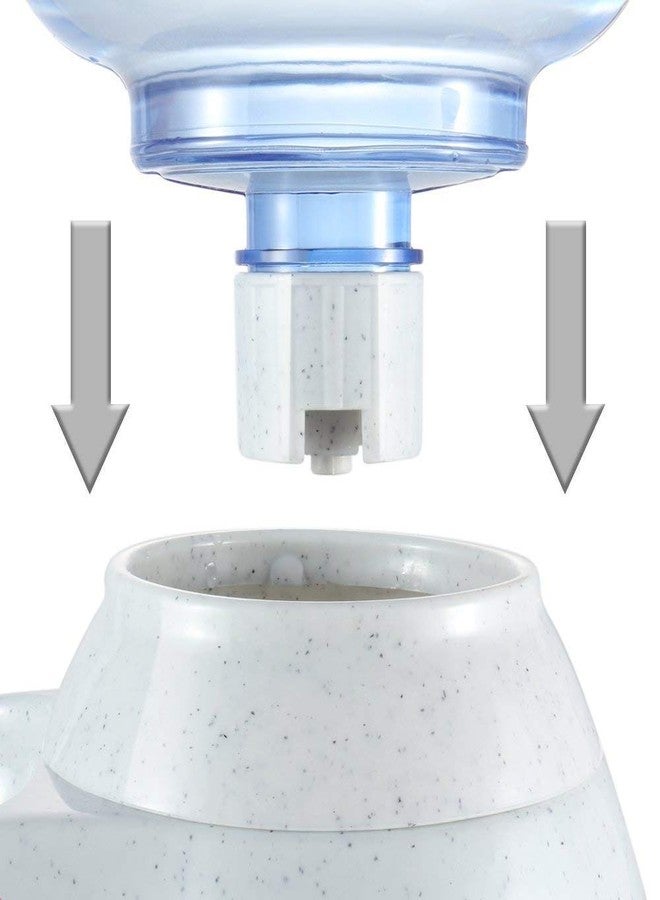 EOVEA Automatic Water Dispenser for Dog Cat Animal Automatic Gravity Water Drinking Dispenser 3.5L Fountain Bottle Bowl Dish Set of 1 pcs - Image 3