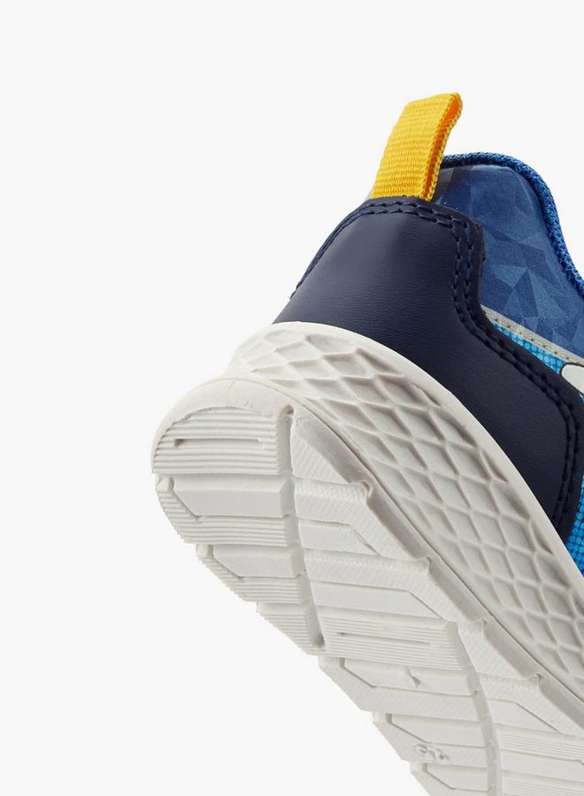 SONIC Boys Hook & Loop Ankle School Sneakers - Image 5