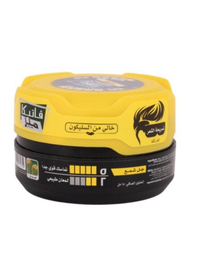 Vatika Men's Gel Wax Extra Strong Hold Natural Shine 150ml - Image 3