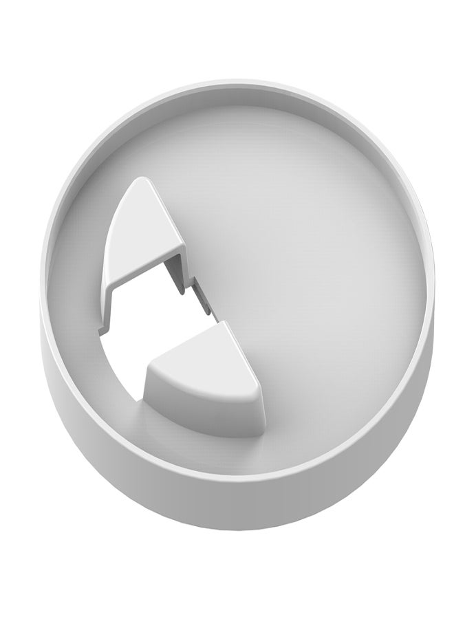 حامل مكبر صوت مصنوع من مادة ABS، سهل التركيب، متوافق مع مكبر صوت Echo Show 10، لون أبيض - Image 1