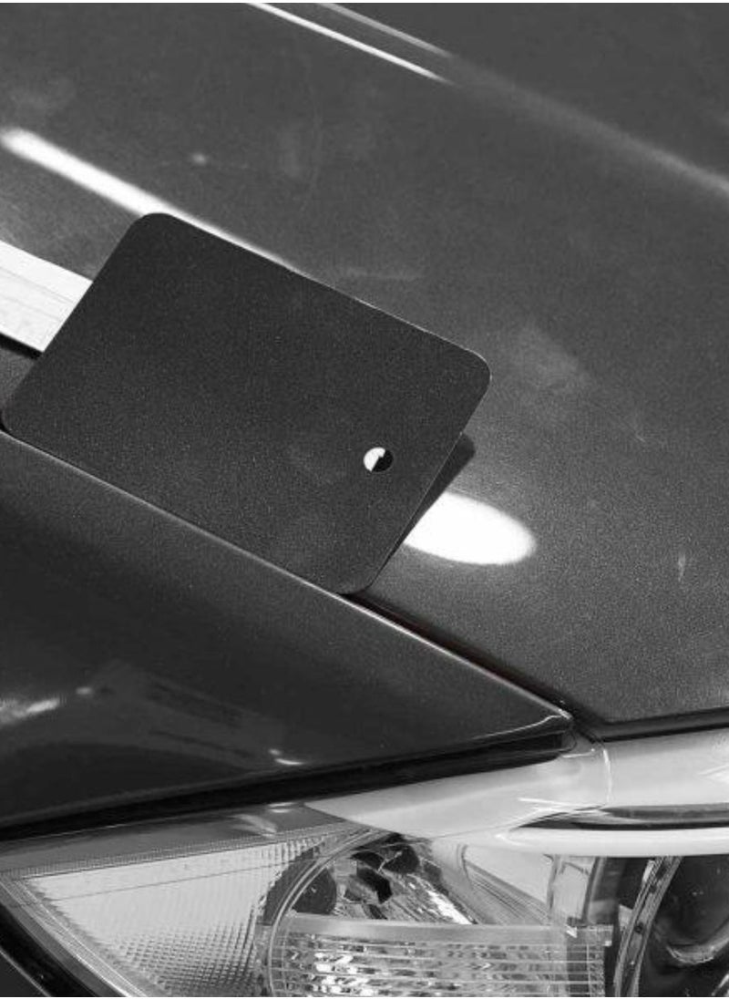 RHINOMOTIVE Automotive Paint Spray Metal Cards For Color Matching Black 100 Pcs  - Image 5