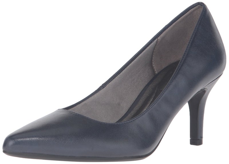 LifeStride Womens Sevyn Dress Pump Luxe Navy 4 75 M US