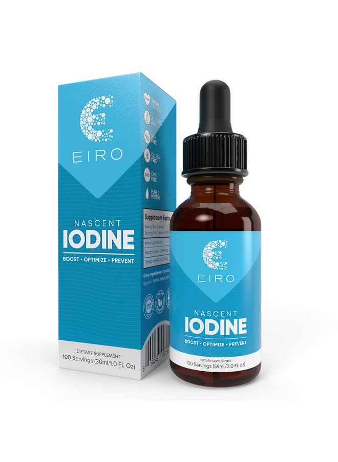 EIRO Nascent Iodine Drops | Superior Absorption | Thyroid Support - Image 1
