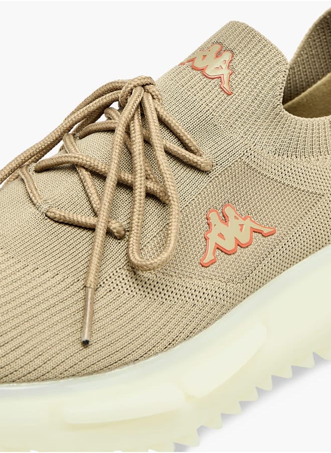 Kappa Mens Textured Sports Shoes with Lace-Up Closure  - Image 4
