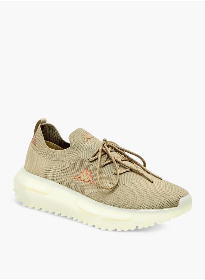 Kappa Mens Textured Sports Shoes with Lace-Up Closure  - Image 1