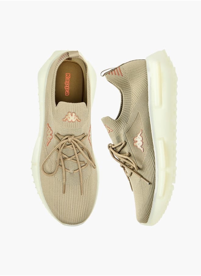Kappa Mens Textured Sports Shoes with Lace-Up Closure  - Image 2