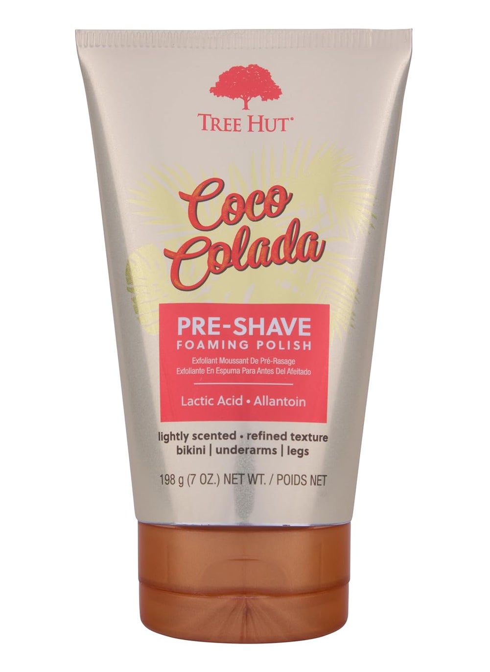 Tree Hut Tree Hut Coco Colada Shave Prep Polish  Gently Soothe  Prep Skin for an Even Closer Shave  Exfoliating Shave Essential  6 fl oz 