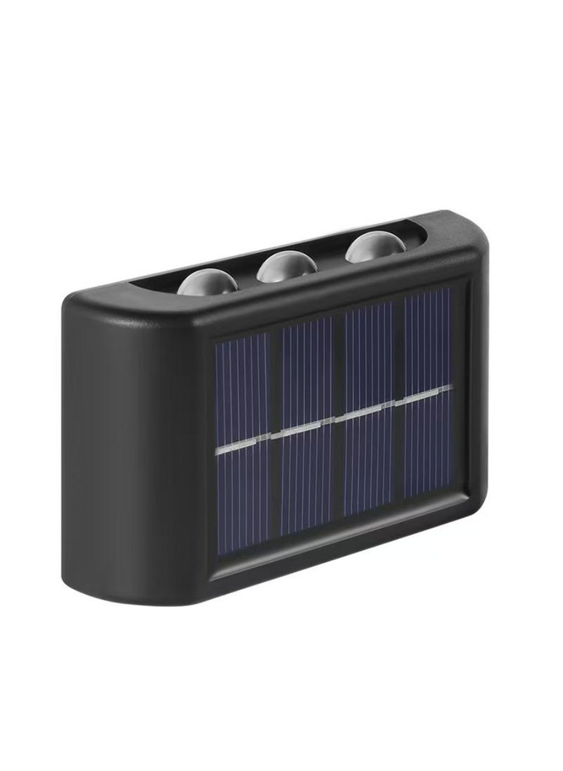 SOLAR Premium Solar Wall Lamp - Dual Illumination for Elegant Outdoor Ambience (Modern upper+lower LED glow | Weatherproof | Auto Dusk-to-Dawn)2 PACK  - Image 1