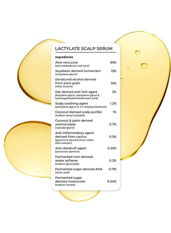 BRILLARE Natural Lactylate Scalp Serum For Dandruff Control | Hair Growth Serum | Reduces Hair Loss & Strengthens Hair Shaft | Remove Excess Oil, 30Ml - Image 2