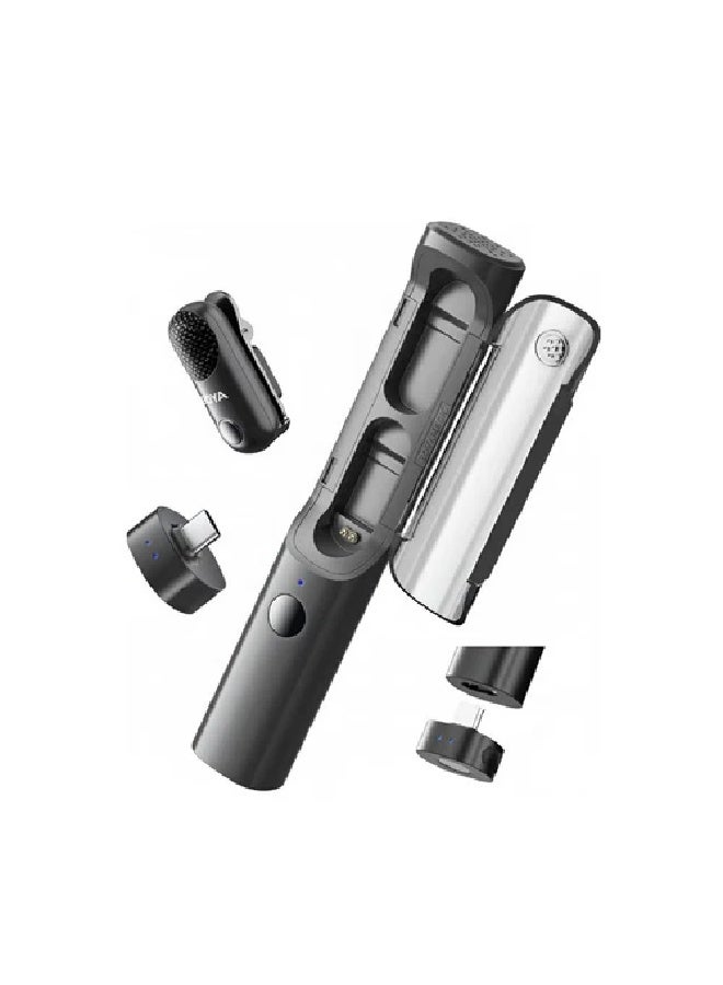 BOYA Magic-07 Al-Powered Transformable Wireless Microphone - Black - Image 3