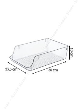 Boz House Multi-Purpose Beverage Organizer, Refrigerator & Cupboard Organizer, Large Size 2 Pieces  - Image 2
