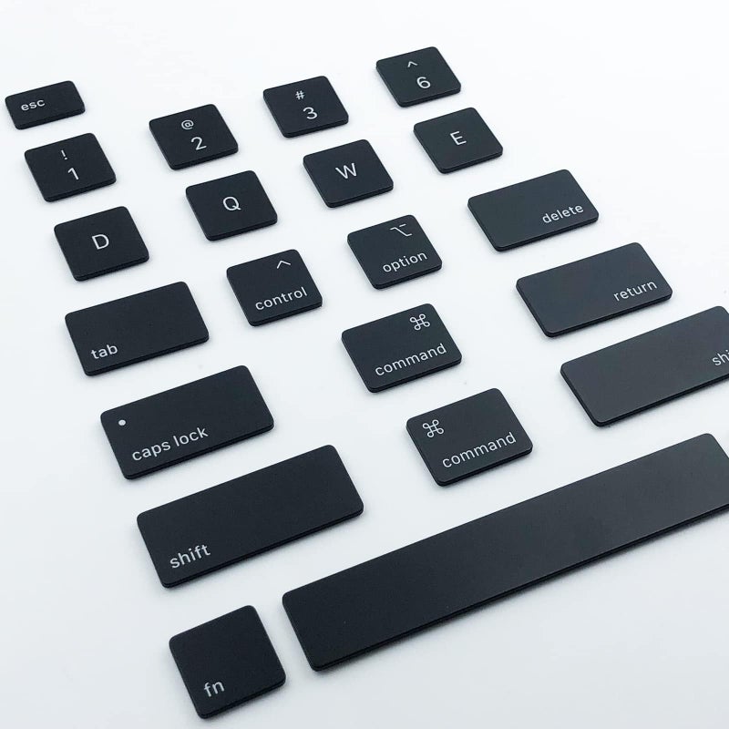 Bfenown Replacement US Keyboard Key Cap Keycaps Keys for MacBook Pro Retina 16 inch A2141 MVVL2LL/A MVVM2LL/A, 13 inch A2289 A2251 MWP72LL/A MXK62LL/A 2019 2020 Year EMC 3348 EMC3349 3456 - Image 2