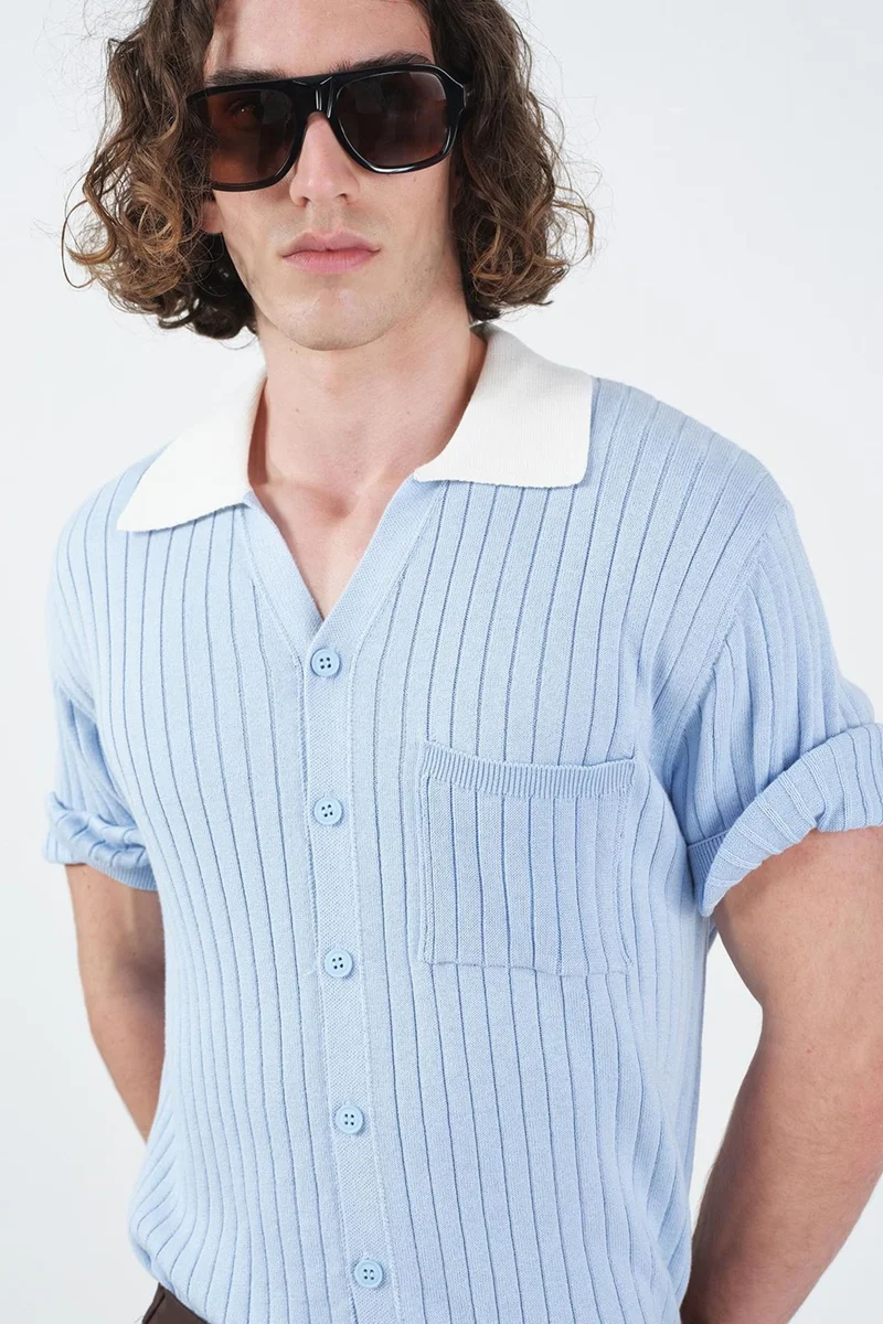 GIESTO Men's Cotton Shirt