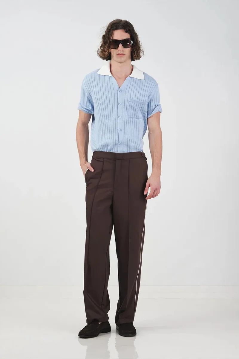 Giesto Baby Blue GIESTO Men's Cotton Shirt for Men | Best Price UAE