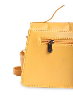 CAPRESE Caprese Poppy Solid Fawn Faux Leather Medium Sling Bag  - Image 5