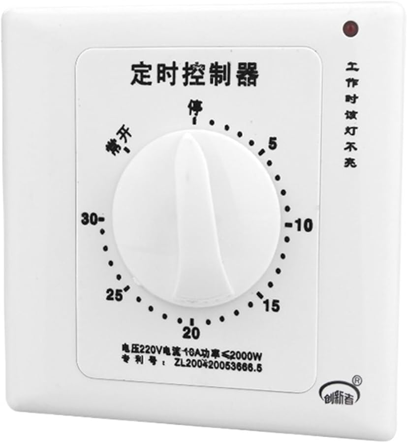 Generic Mechanical 86 Water Pump Timer 220v 15 30 60 120 Min Countdown ...
