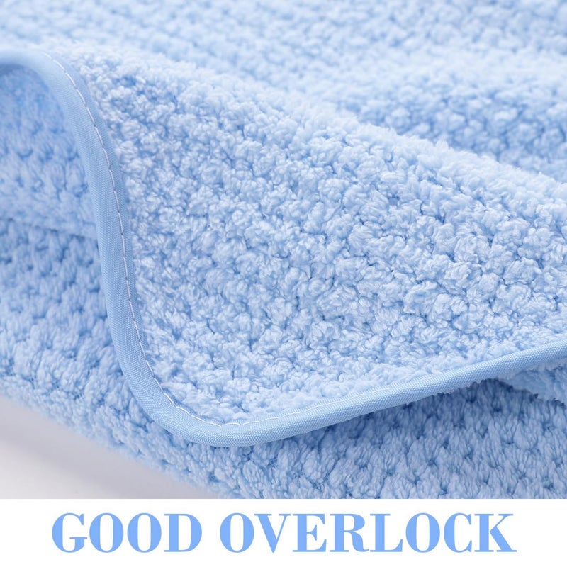 Kuber Industries Kuber Industries 2 Piece Hand Towel Set|280 GSM|Gtm & Workout Towels|Super Absorbent & Antibacterial Treatment|Small Size, Travel Friendly (Blue & Purple)  - Image 4