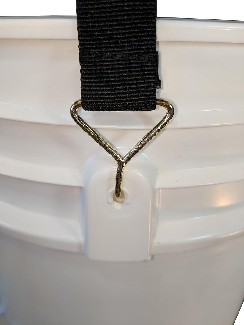 Strap Pack 5 Gallon Bucket Shoulder Carrying Strap - Length Extension Replacement for Wire Handle - Image 3
