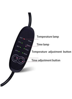 Generic Heated Eye Mask, USB Eye Mask for Dry Eyes with Temperature & Timer Control, Earplugs, Warm Eye Compress Heating Pad for Sleep, Dry Eyes, Blepharitis, Dark Circles, Puffy Eyes…  - Image 3