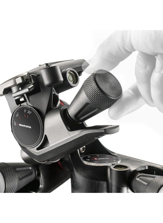 Manfrotto XPRO Geared 3 Way Pan/Tilt Head with Adapto Body  - Image 2