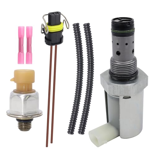 HiSport 60 IPR Valve Injector Pressure Regulator ICP Control Sensor with Pigtail Compatible with Ford 60L V8 Excursion F250 F350 F450 F550 Super Duty E350 E450 5C3Z9C968CA - Image 1