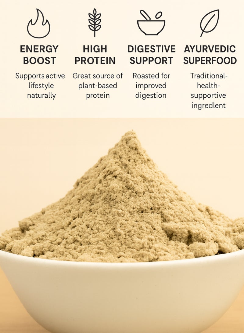 Zahr Roasted Horse Gram Powder – 100% Pure High-Grade, Hand-Sorted Natural Botanical Kulthi / Horse Gram / Macrotyloma Uniflorum Powder for Gardening, Horticulture & Herbal Projects - Image 4