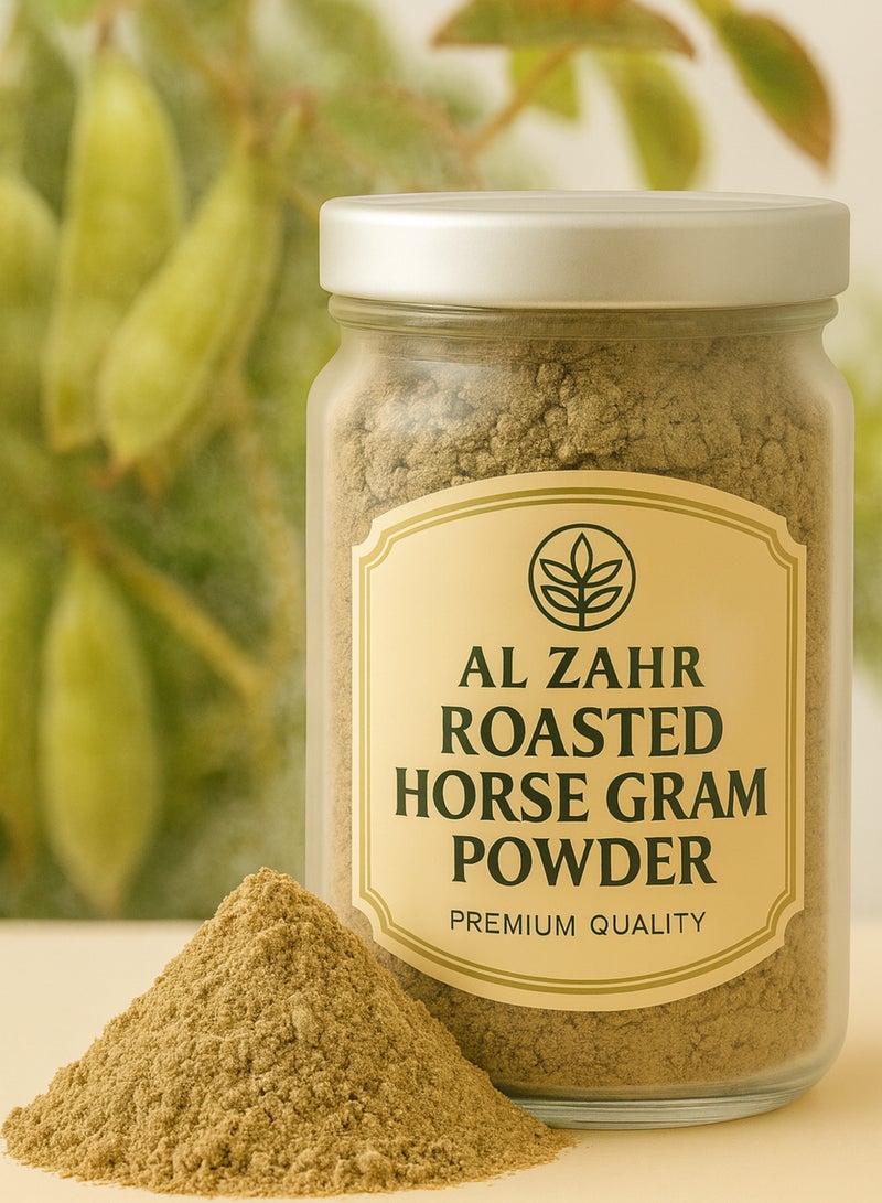 Zahr Roasted Horse Gram Powder – 100% Pure High-Grade, Hand-Sorted Natural Botanical Kulthi / Horse Gram / Macrotyloma Uniflorum Powder for Gardening, Horticulture & Herbal Projects - Image 1