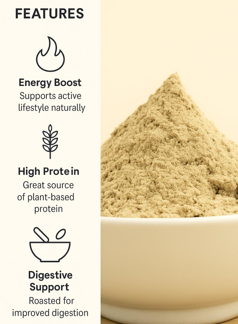 Zahr Roasted Horse Gram Powder – 100% Pure High-Grade, Hand-Sorted Natural Botanical Kulthi / Horse Gram / Macrotyloma Uniflorum Powder for Gardening, Horticulture & Herbal Projects - Image 3