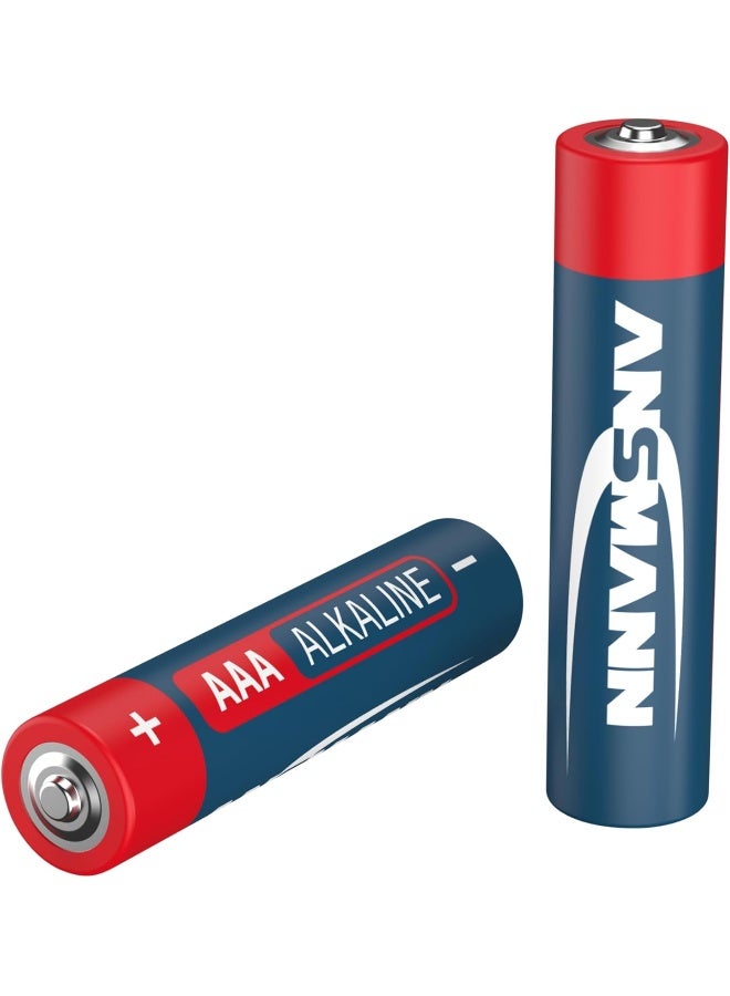 ANSMANN بطارية AAA LR03 القلوية طويلة العمر - حمراء (4 عبوات من 20) - Image 3