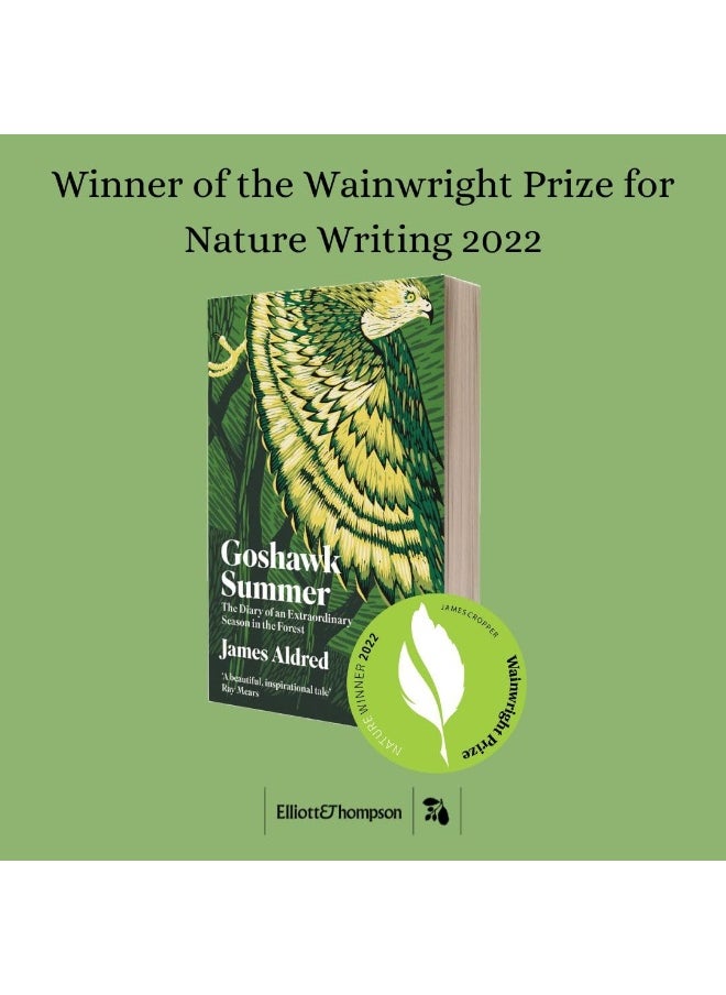 Goshawk Summer: The Diary of an Extraordinary Season in the Forest - WINNER OF THE WAINWRIGHT PRIZE FOR NATURE WRITING 2022  - Image 1