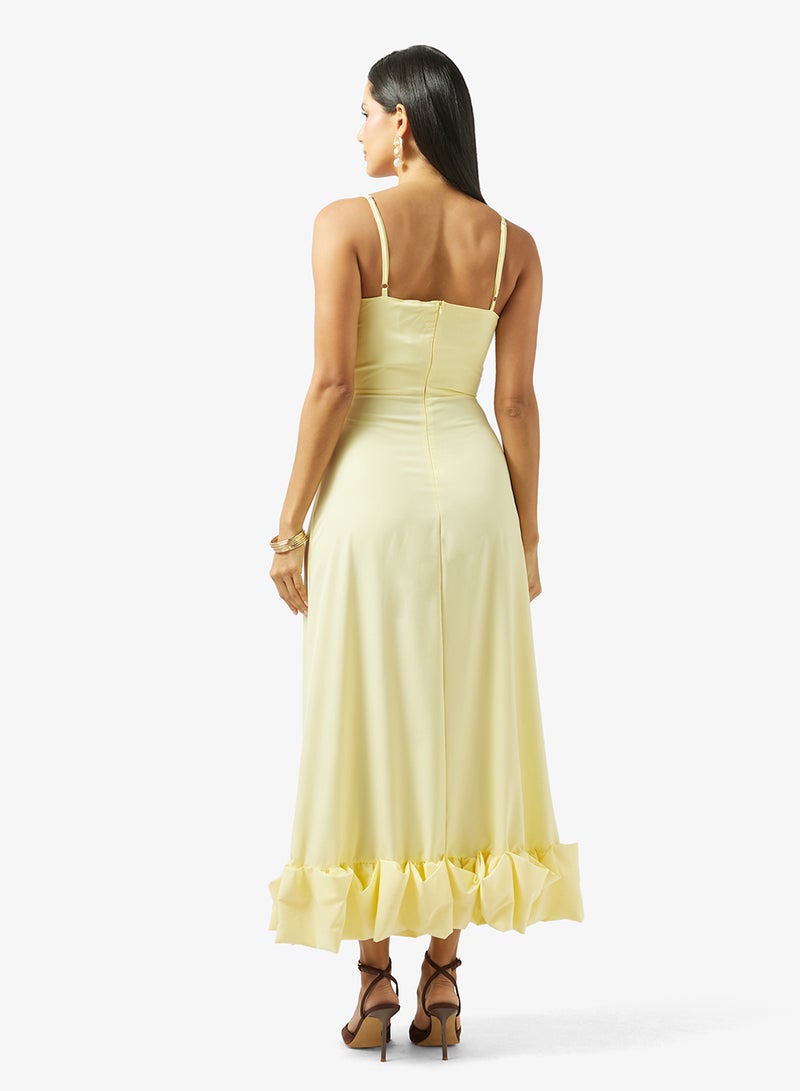 ELLA Summer Dress With Ruffled Hem - Image 2