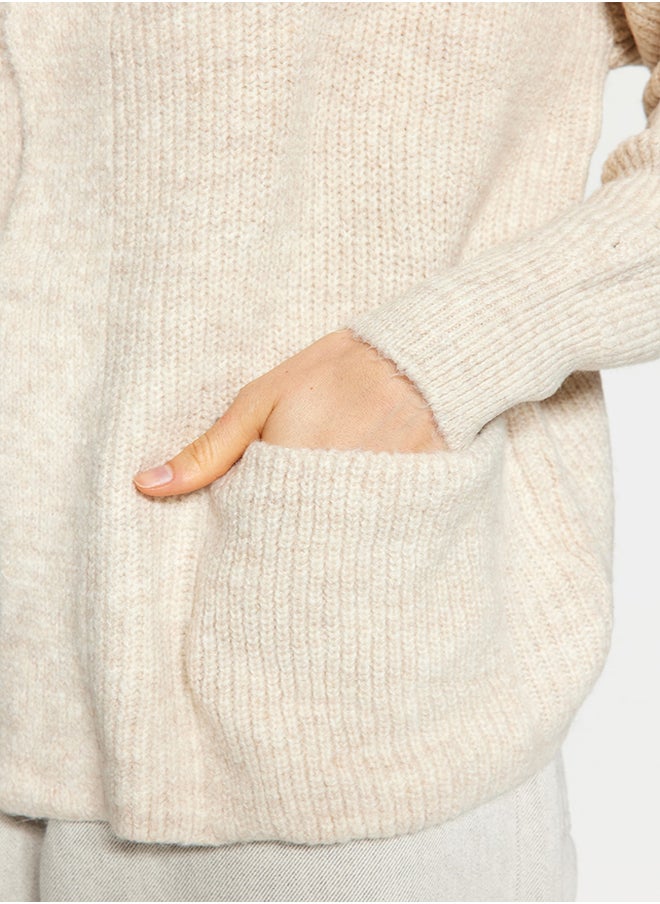 Stone Wide Fit Soft Textured Pocket Detail Knitwear Cardigan TWOAW24HI00133 - pzsku/ZC782E55279BCED420A96Z/45/_/1730939989/82ce8814-2c83-4549-ab89-758af4ffd202