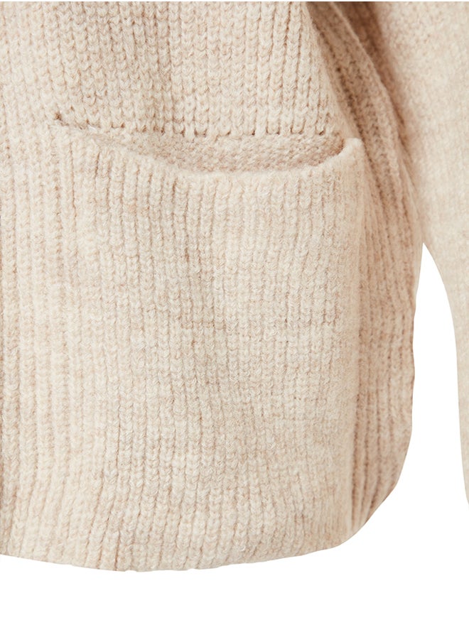 Stone Wide Fit Soft Textured Pocket Detail Knitwear Cardigan TWOAW24HI00133 - pzsku/ZC782E55279BCED420A96Z/45/_/1730939996/9035041f-18ce-455d-9cd5-b4db914bee4d
