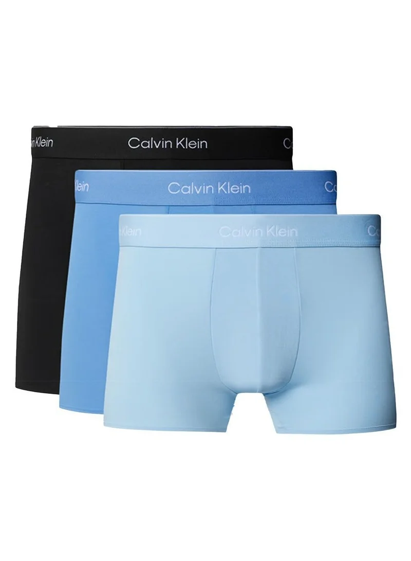 كالفن كلاين Icon Cotton Stretch Trunk - 3 Pack