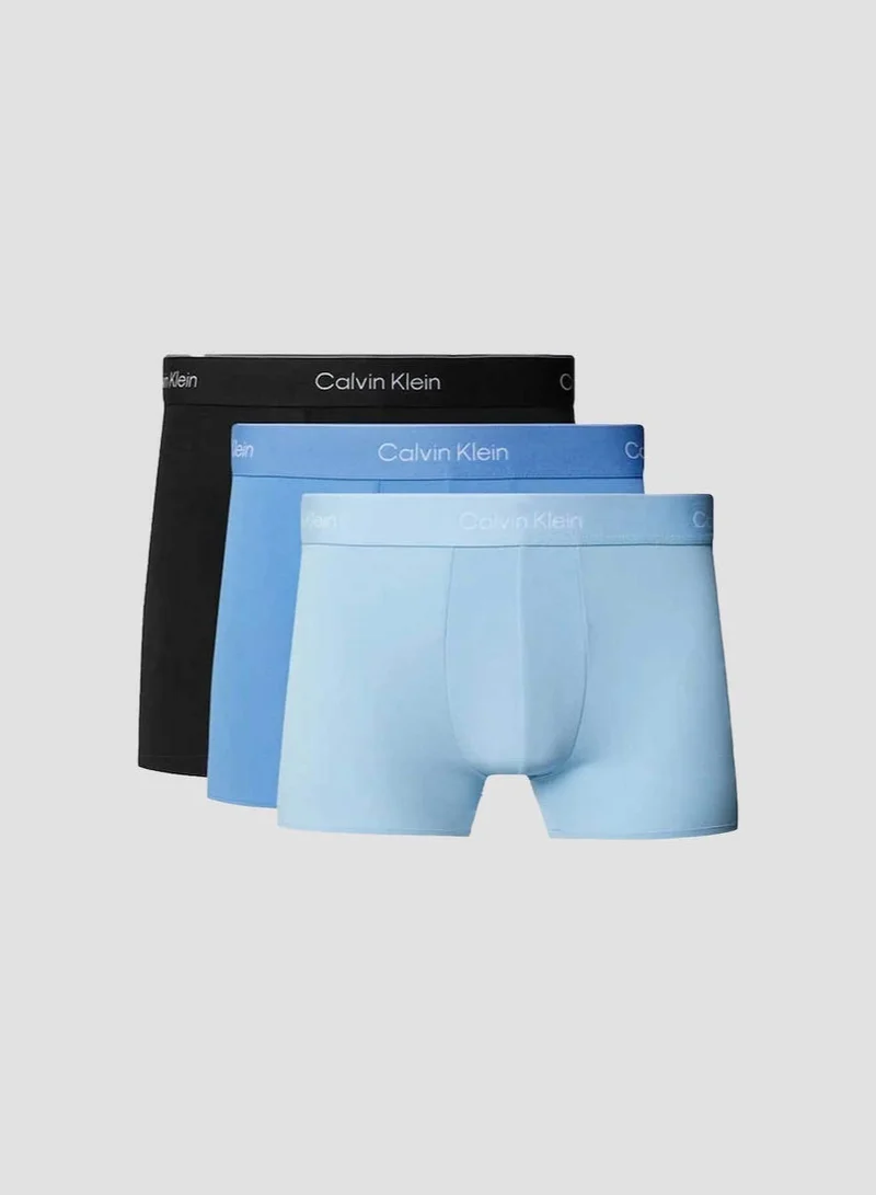 كالفن كلاين Icon Cotton Stretch Trunk - 3 Pack