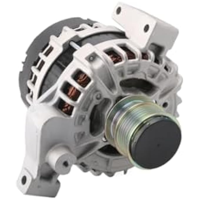 HLBTK 11722N Alternator 12V 180A Fits for Lan Rover LR2 2013-2015, Discovery Sport 2015, Range Rover Evoque 2012-2018 L4 2.0L Rplaces# BJ3210300CB BJ3210300CA 0125811006 - Image 1