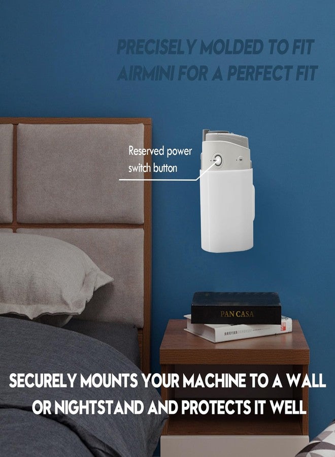 طقم نظام تثبيت جهاز CPAP AirMini مناسب لجهاز Air Mini - مع حقيبة تخزين للسفر، وحامل جداري لجهاز CPAP، وحامل خطاف للدرج، وحقيبة سفر محمولة لحمل مستلزمات جهاز CPAP - Image 4
