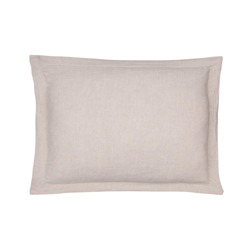 Levtex Home Levtex Home - 100% Linen - Standard Sham - Washed Linen in Natural - Sham Size (26 x 20in.) 