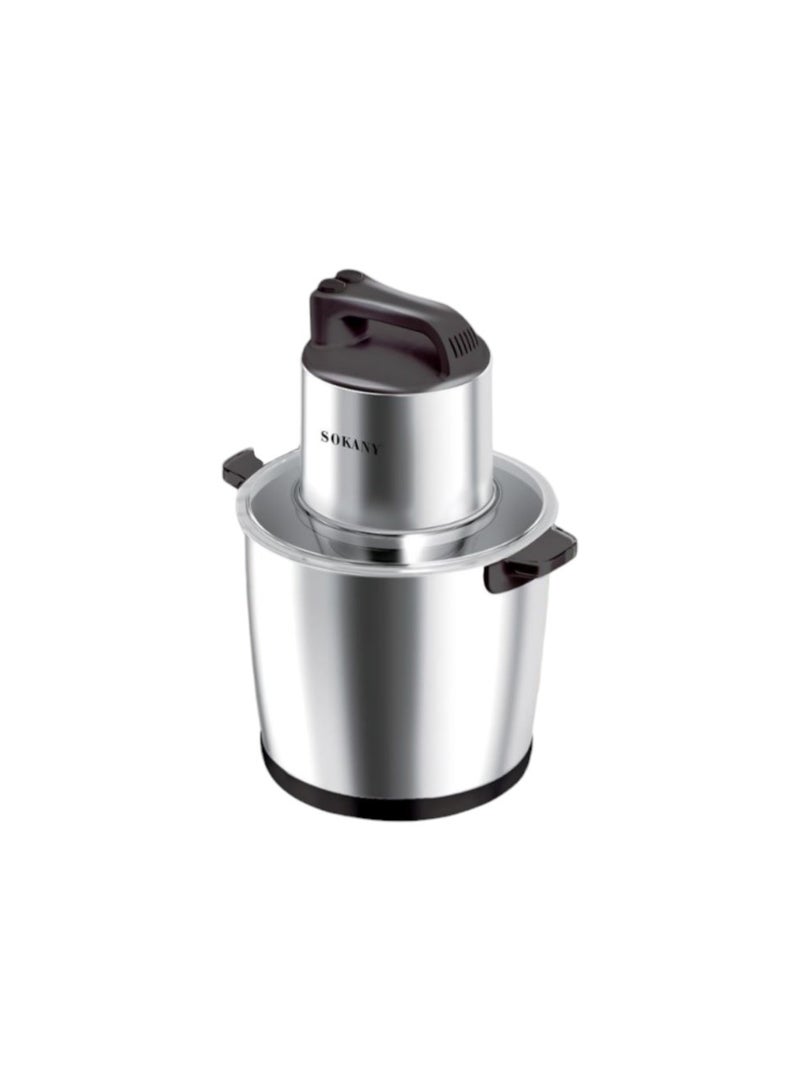 Sokany Chopper, 10 Liters, 2000 Watts, Silver - SK-666666 - Image 4