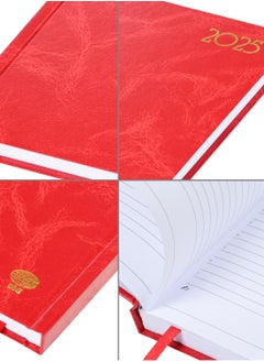 FIS FIS Diary 2025 English (Saturday & Sunday Combined) A5, Red - FSDI90E25RE  - Image 4