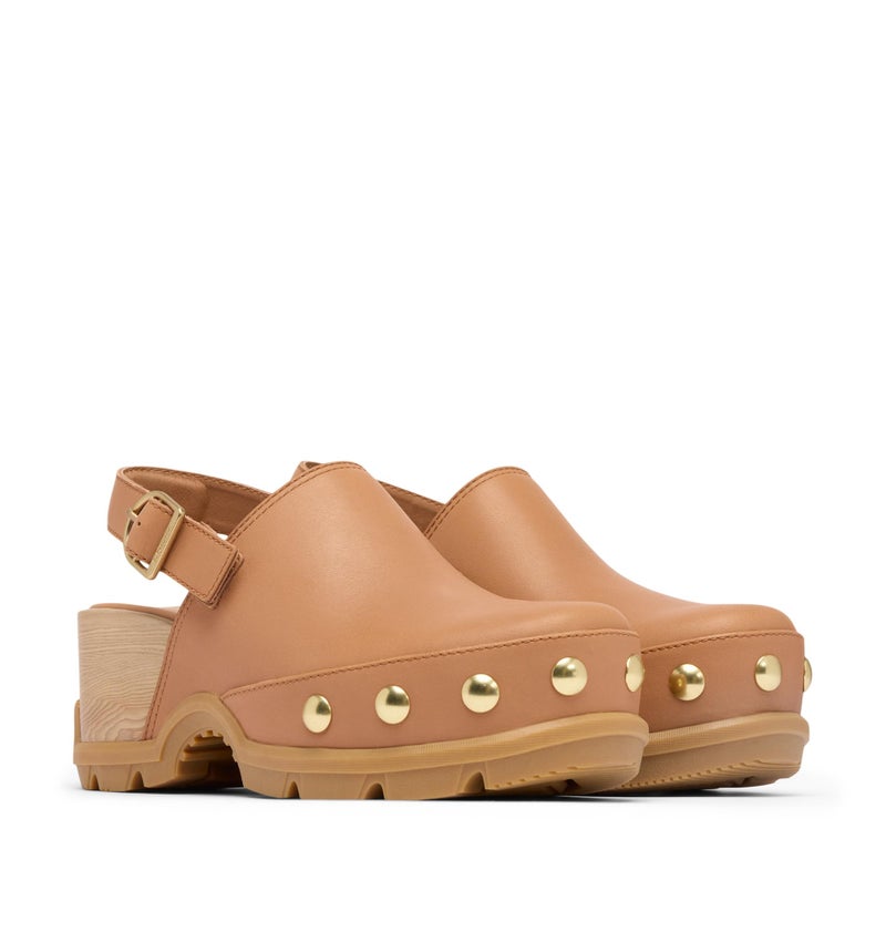 Sorel Women's Roamâ€™N Clog RVT, Tawny Buff/Gum, 9 - Image 3