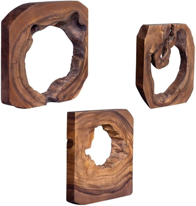 Uttermost Adlai  12 inch Wood Wall Art Set of 6 - Image 5