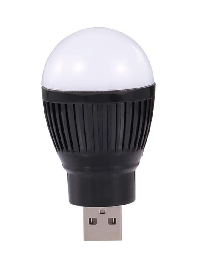 Loquat USB Lightbulb and Mini Fan for Power Bank/Laptop/Power Adapter (Black) Multicolour  - Image 3