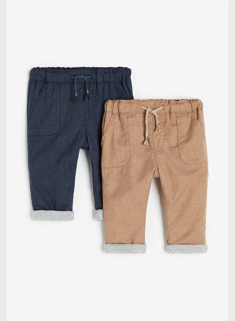 اتش اند ام Infant 2 Pack Lined Trousers