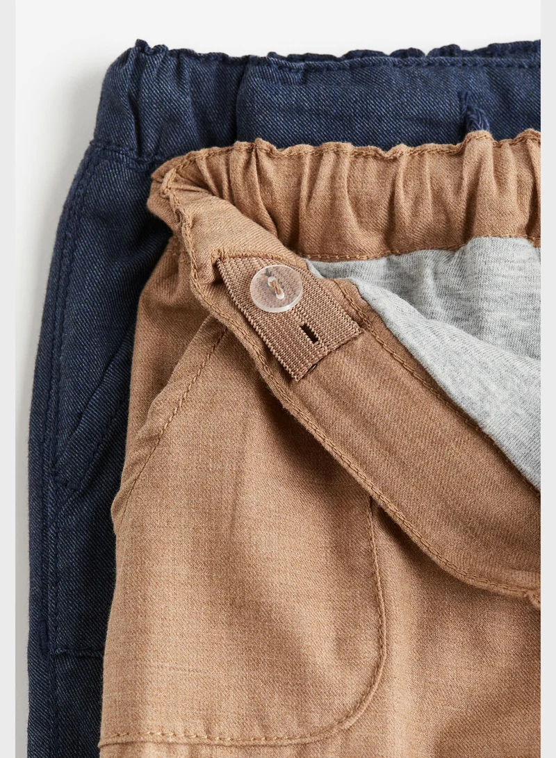 اتش اند ام Infant 2 Pack Lined Trousers